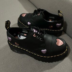 Women’s Dr Martens Heart Oxford Boots (New)